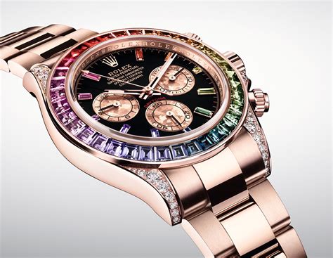 rolex rainbow everose daytona price|rolex daytona 116515 everose gold.